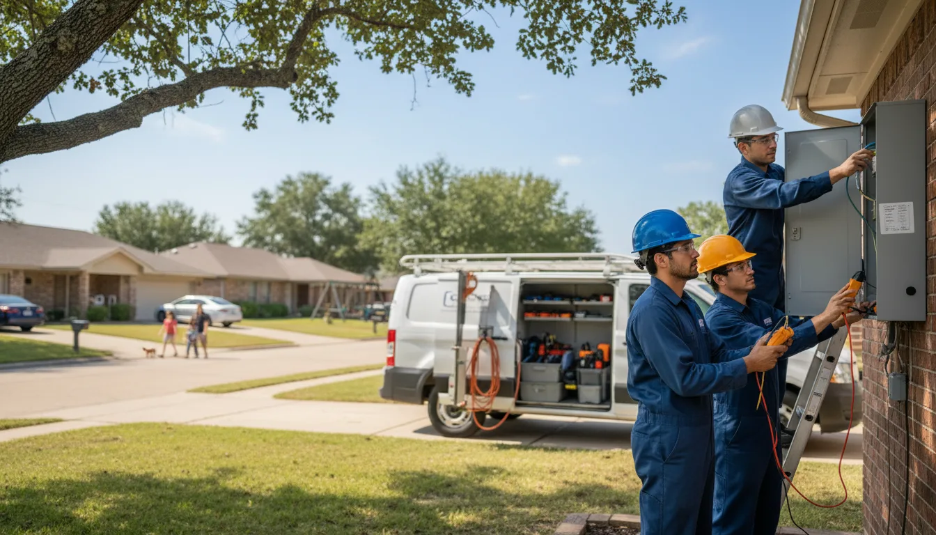 Certified electrician providing emergency electrical services in Spencerport, NY